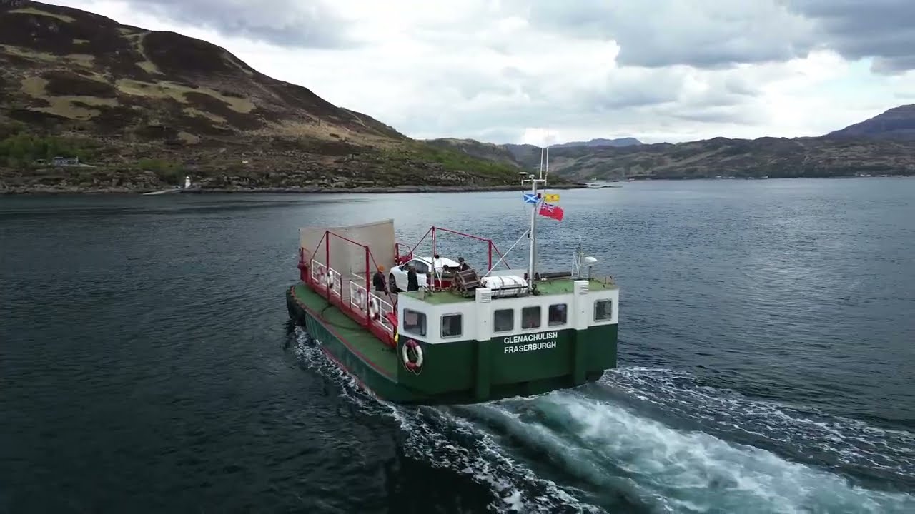 Isle of Skye Ferry Crossing | Journey to Scotland’s Wild Isle in Cinematic 4K (April 2025)