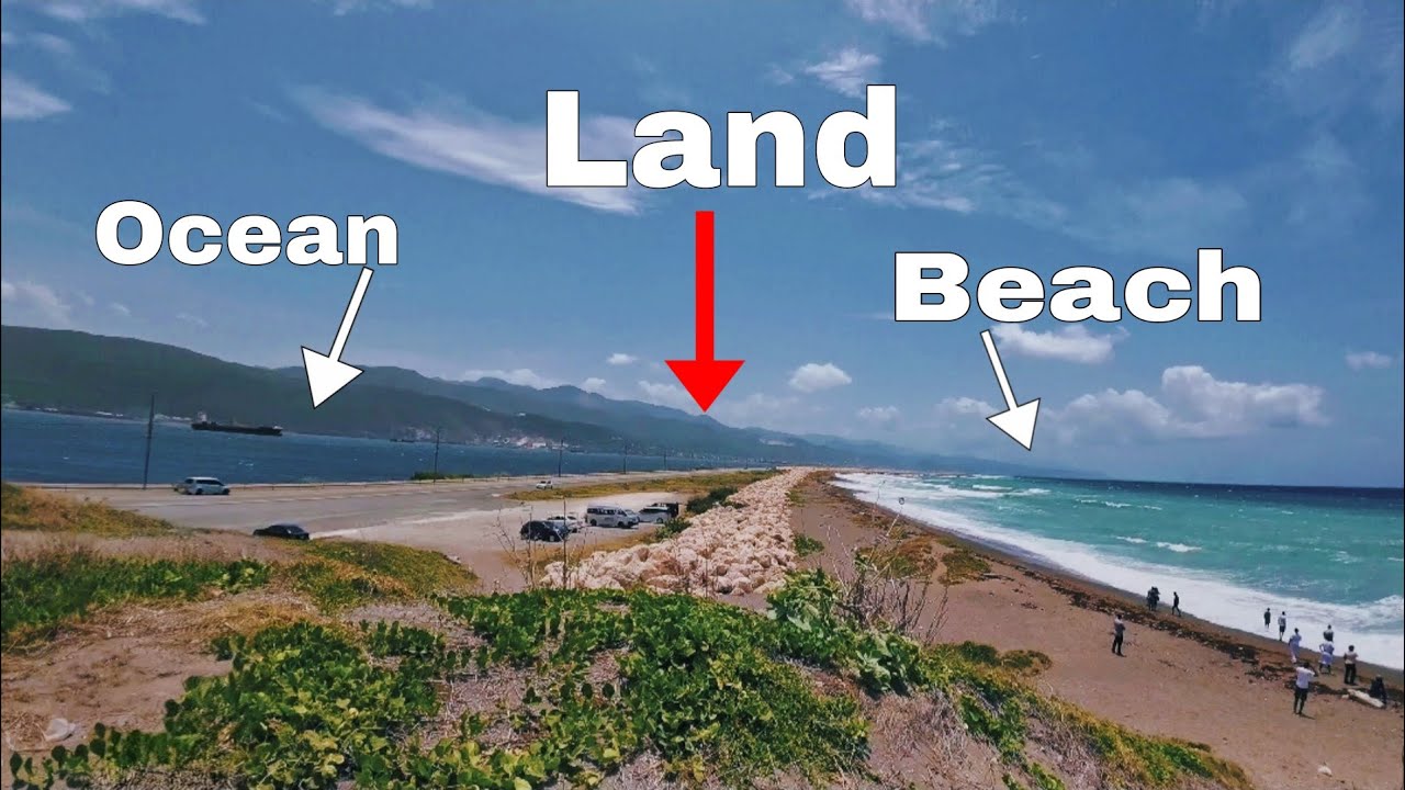 Looks Beautiful But Dangerous | Palisadoes Strip (Norman Manley Airport) #ocean #beach #jamaica 