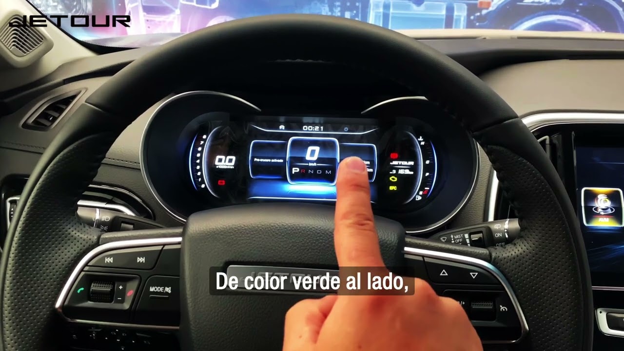Sorpréndete con el cuadro de instrumentos de tu Jetour X70.