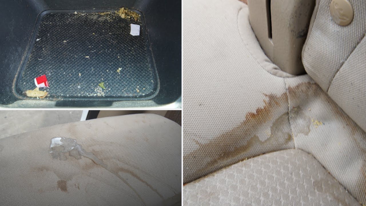 Deep Cleaning Filthy Family Hauler - Complete Interior Car Cleaning