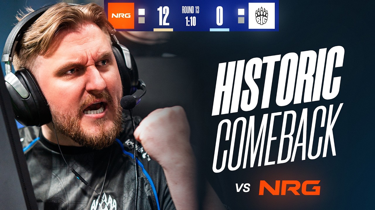 This is how a 16 round comeback sounds like 🗣️ BIG vs NRG Voicecomms