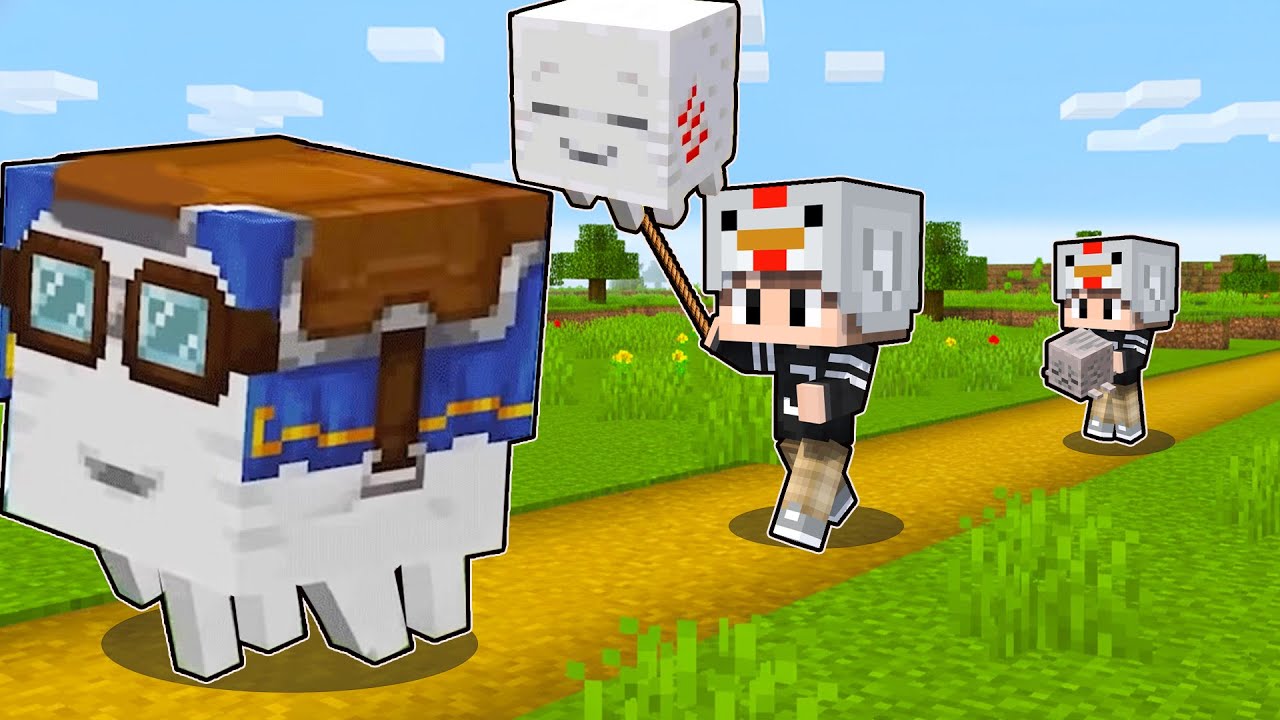 Birth Of Happy Ghast In Minecraft!
