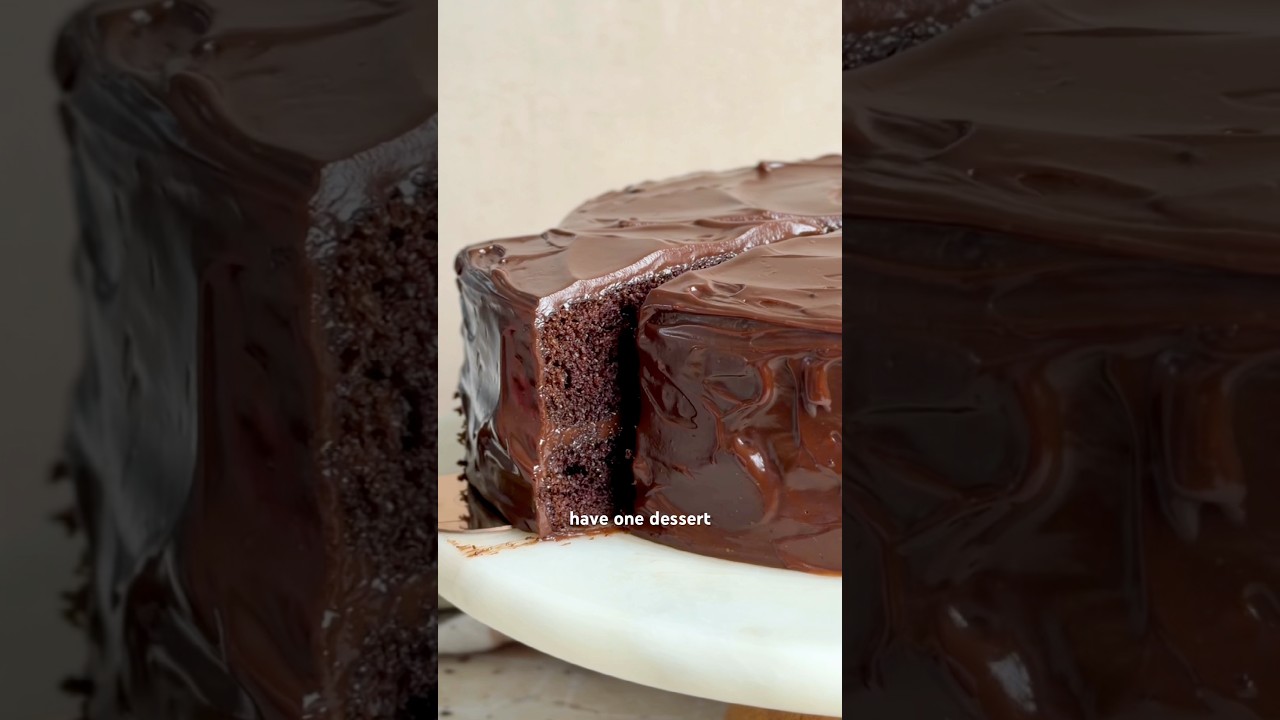 The ONLY easy chocolate cake recipe you&rsquo;ll ever need and that&rsquo;s a promise #chocolatecake
