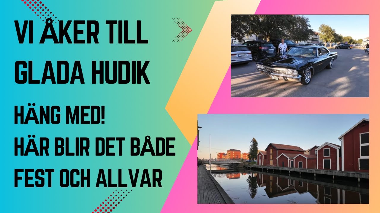 Vi åker snyggaste raggarbilen i Hudik