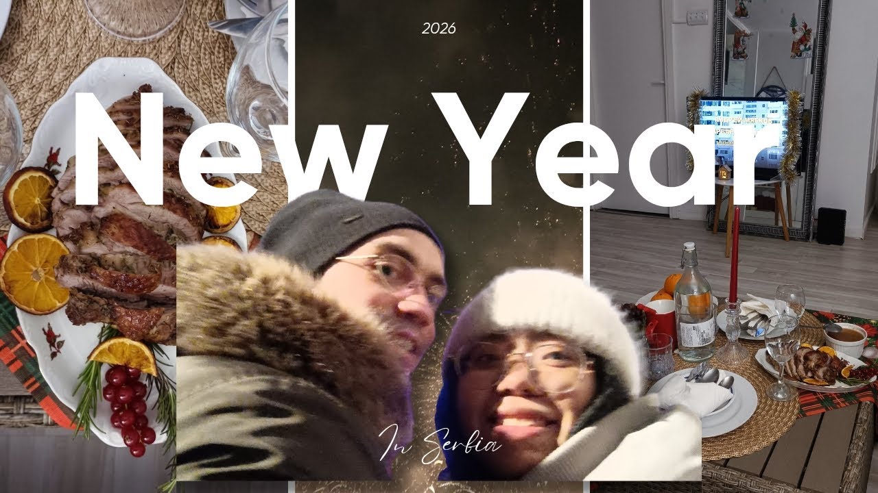 Welcoming 2026 in Serbia, as Indonesia and Russia couple with a simple russian new year tradition