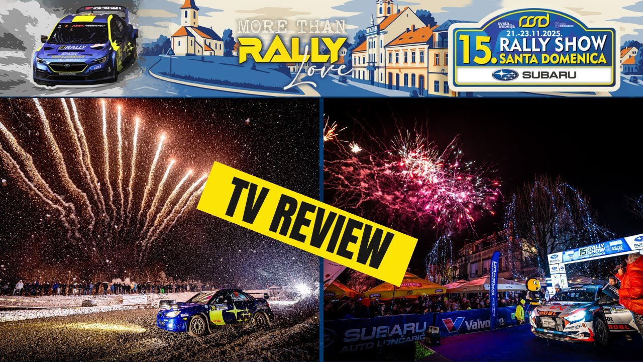 15. Rally Show Santa Domenica 2025. powered by Subaru - TV review