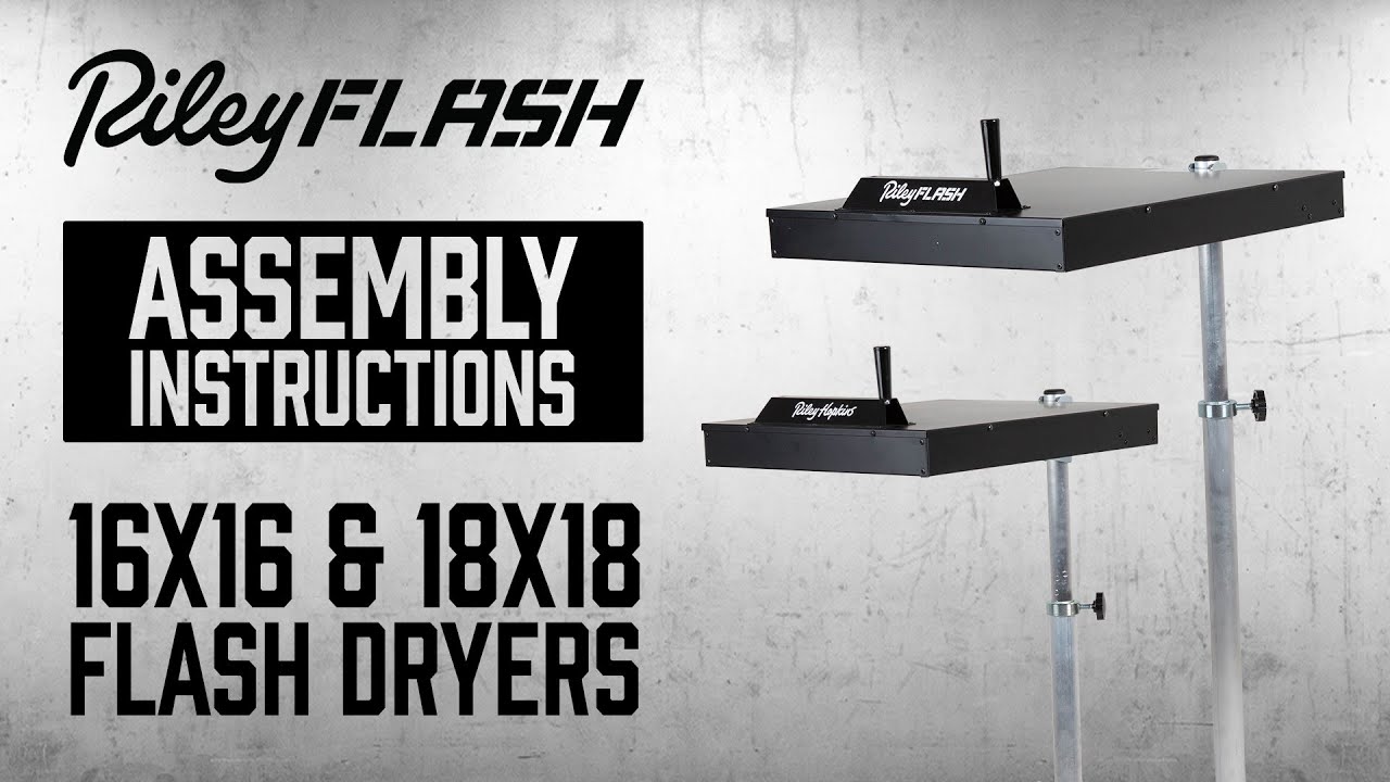 How to Assembly Riley Hopkins 1616 & 1818 Flash Dryers