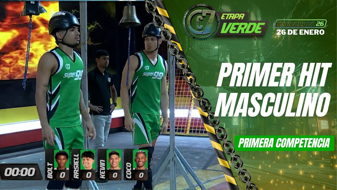 CALLE 7 PANAMÁ - 26 DE ENERO | PRIMER HIT MASCULINO - PRIMERA COMPETENCIA