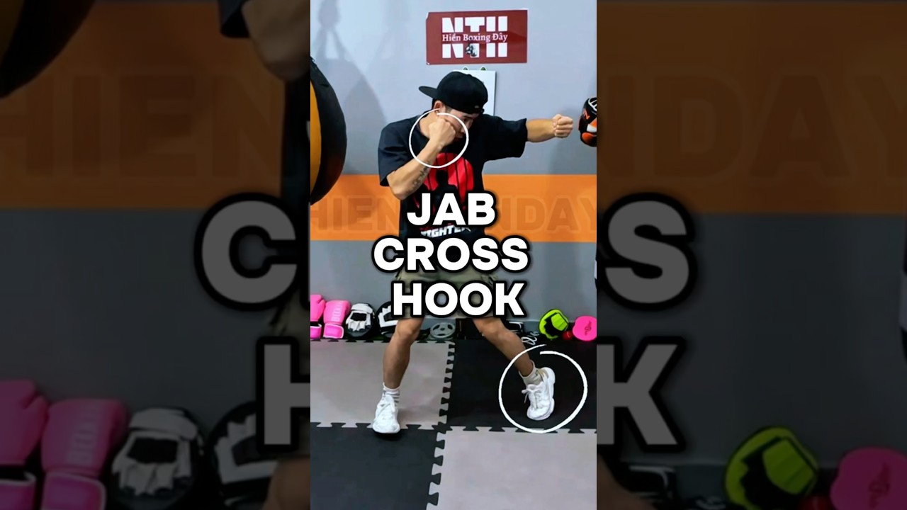 Jab-Cross-Hook Combo Breakdown #BoxingCombo #JabCrossHook #BoxingTips #BoxingTraining