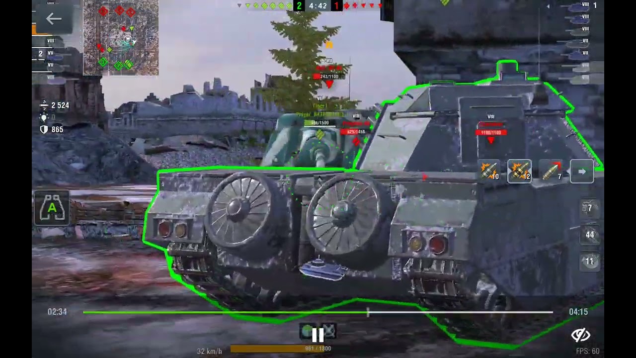 WOT BLITZ CHARLEMAGNE 3K DAMAGE 