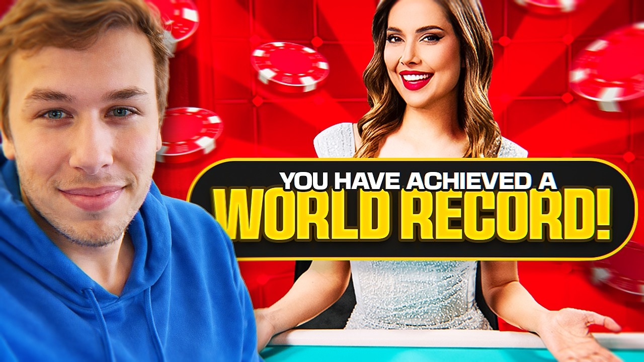 Xposed's WORLD RECORD Blackjack Run Was INSANE!