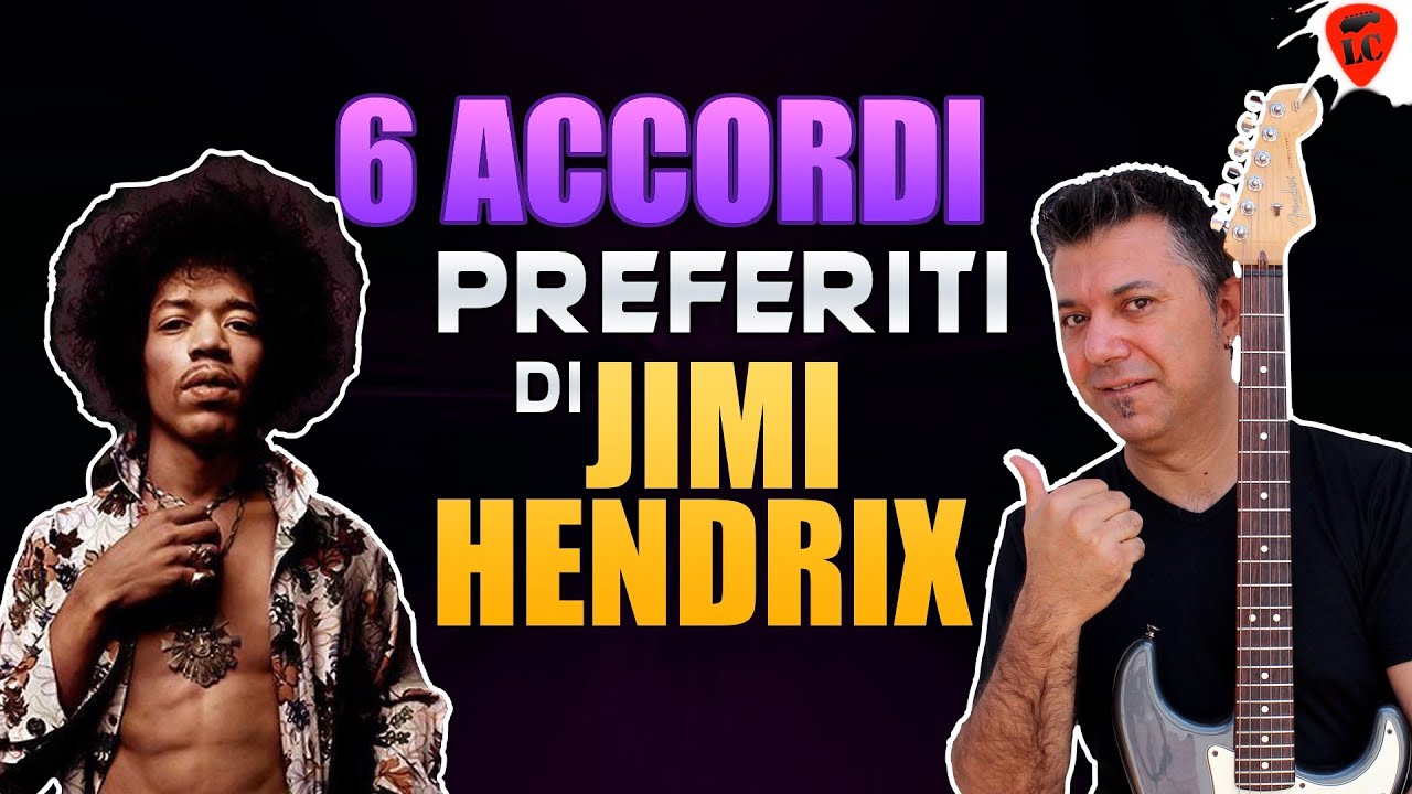 6 Accordi Preferiti di Jimi Hendrix: Ecco Come Lo Fa!