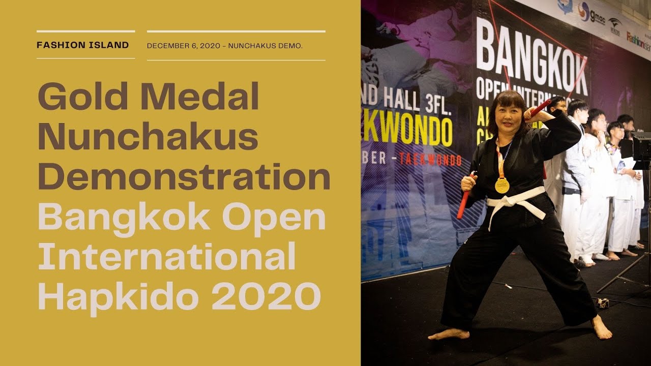 คุณเปิ้ล ได้เหรียญทองกระบองสองท่อน Hapkido ชิงแชมป์ประเทศไทย