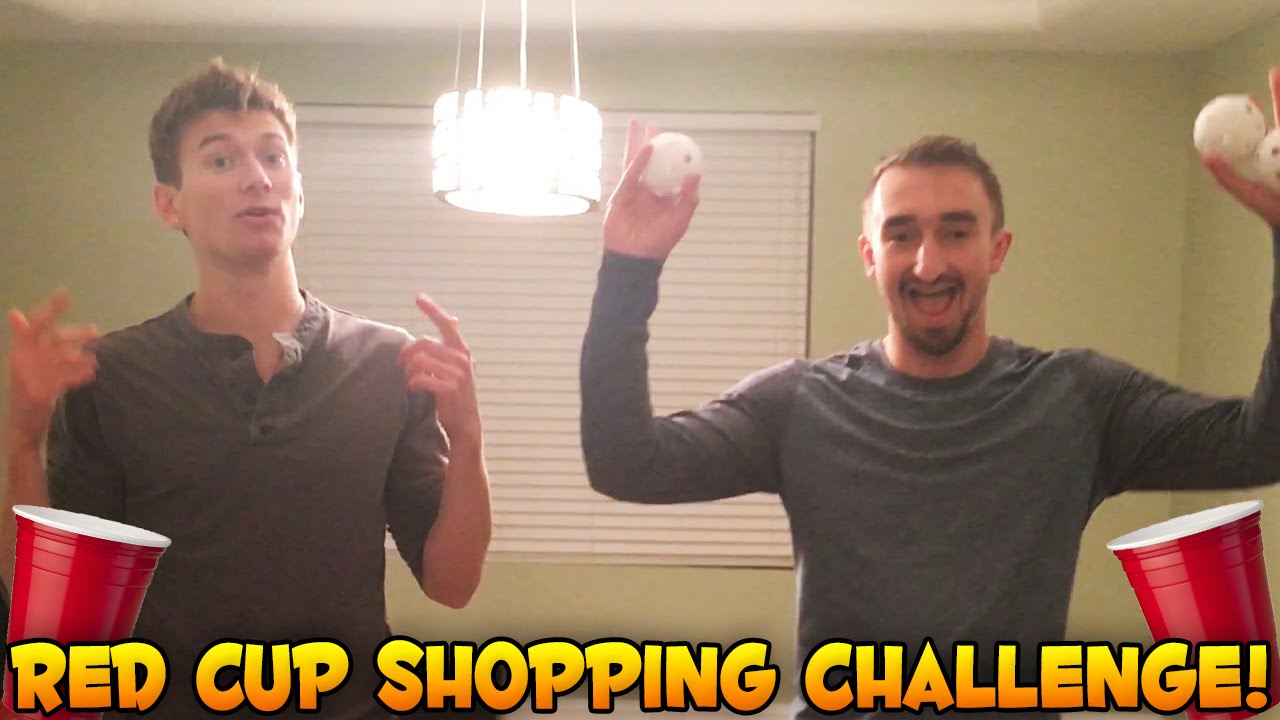 RED CUP MONEY CHALLENGE! - Shopping Spree $$$ | JeromeASF