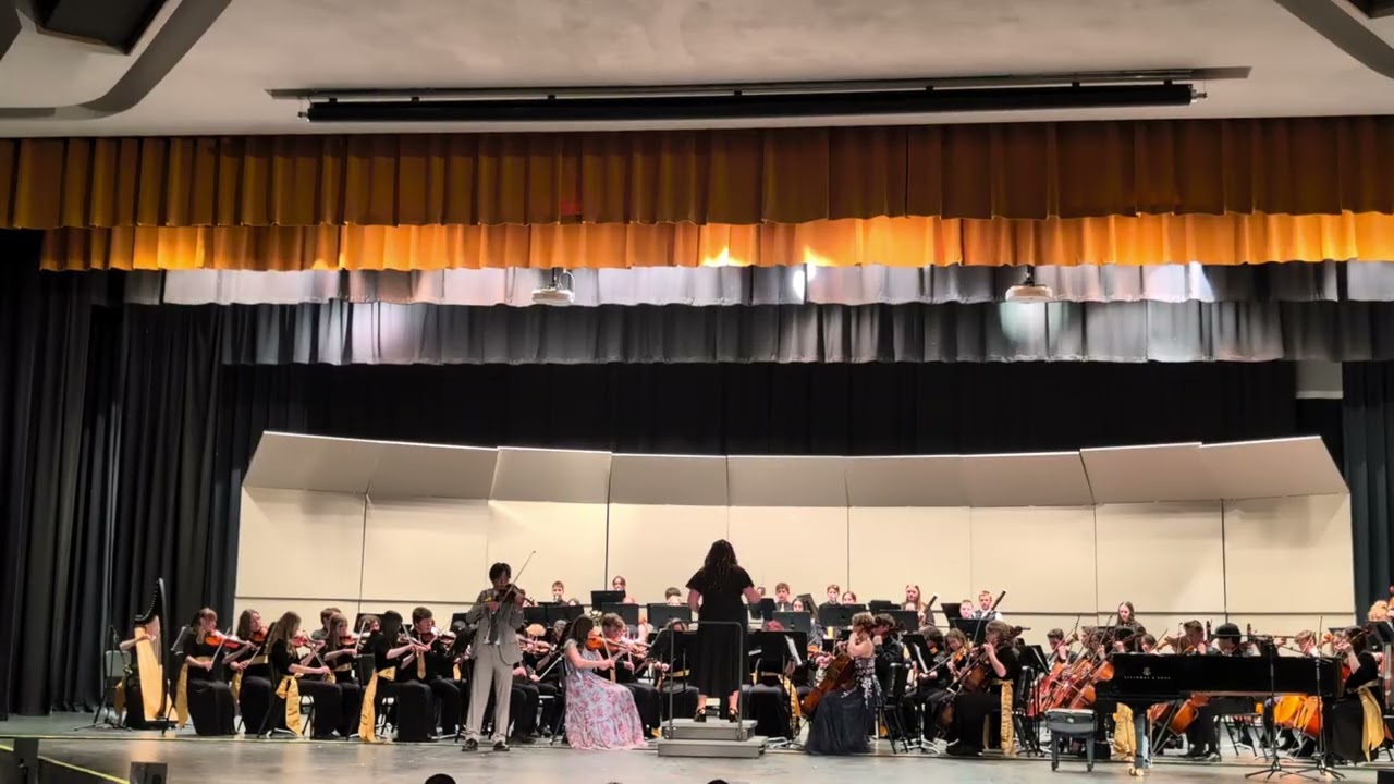 Cottonwood High Concerto Night 2026 : Paul Navaravong ; Bruch Violin Concerto No. 1, 1st mvmt