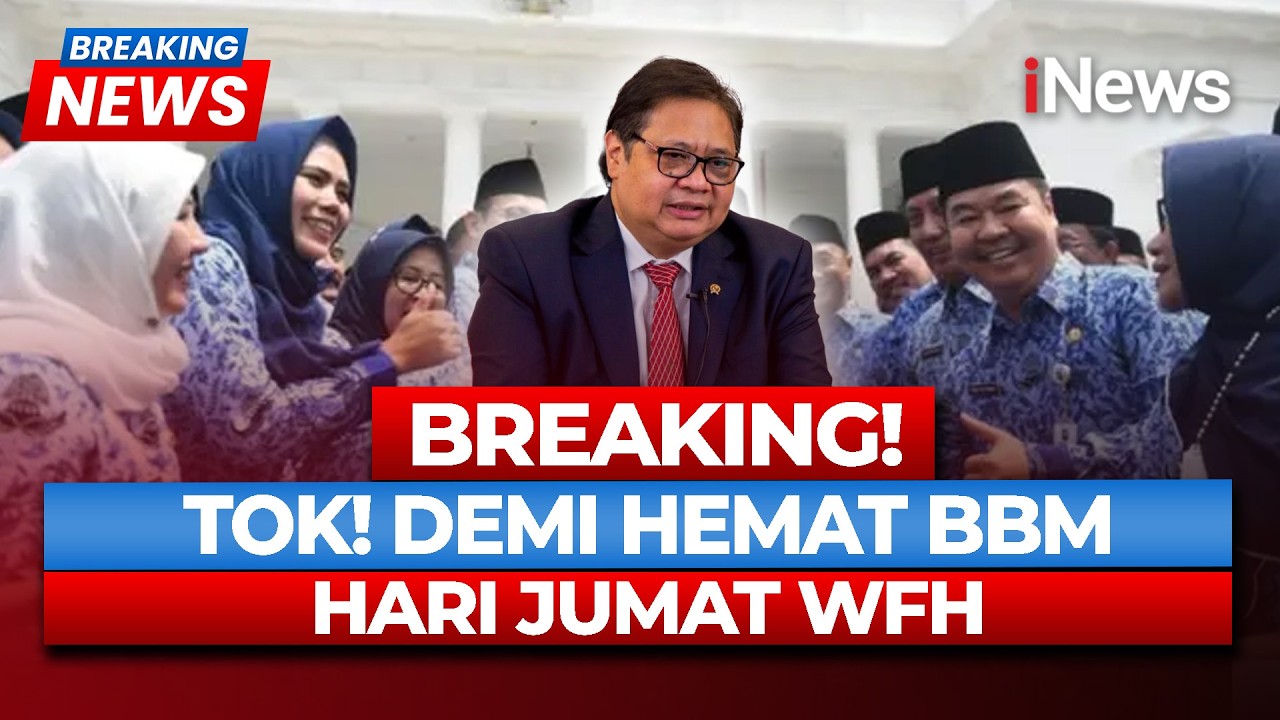 BREAKING! Pemetintah Tetapkan WFH Setiap Hari Jumat | Breaking News