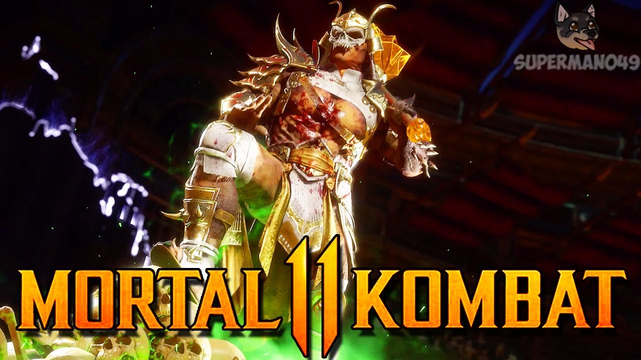 SHAO KAHN IS BACK BABY! - Mortal Kombat 11: "Shao Kahn" Gameplay