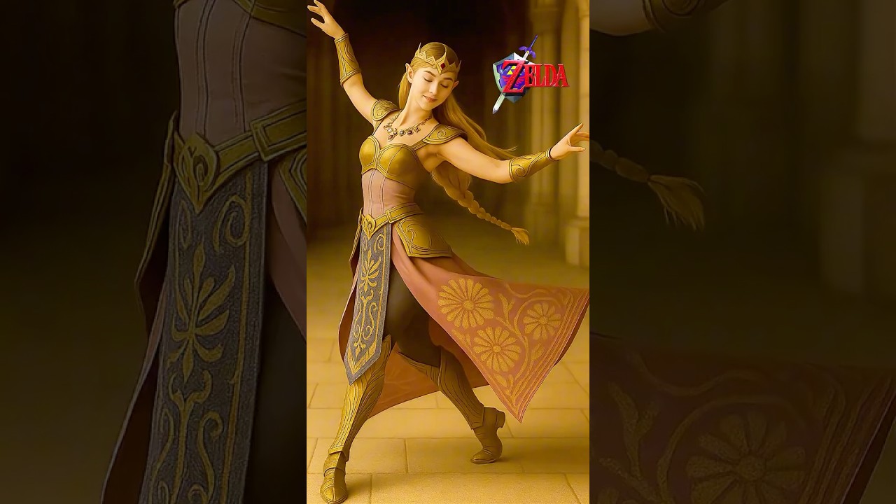 Zelda Turn Real ⚔️ AI Game-to-Realistic Transformation #RealToons
