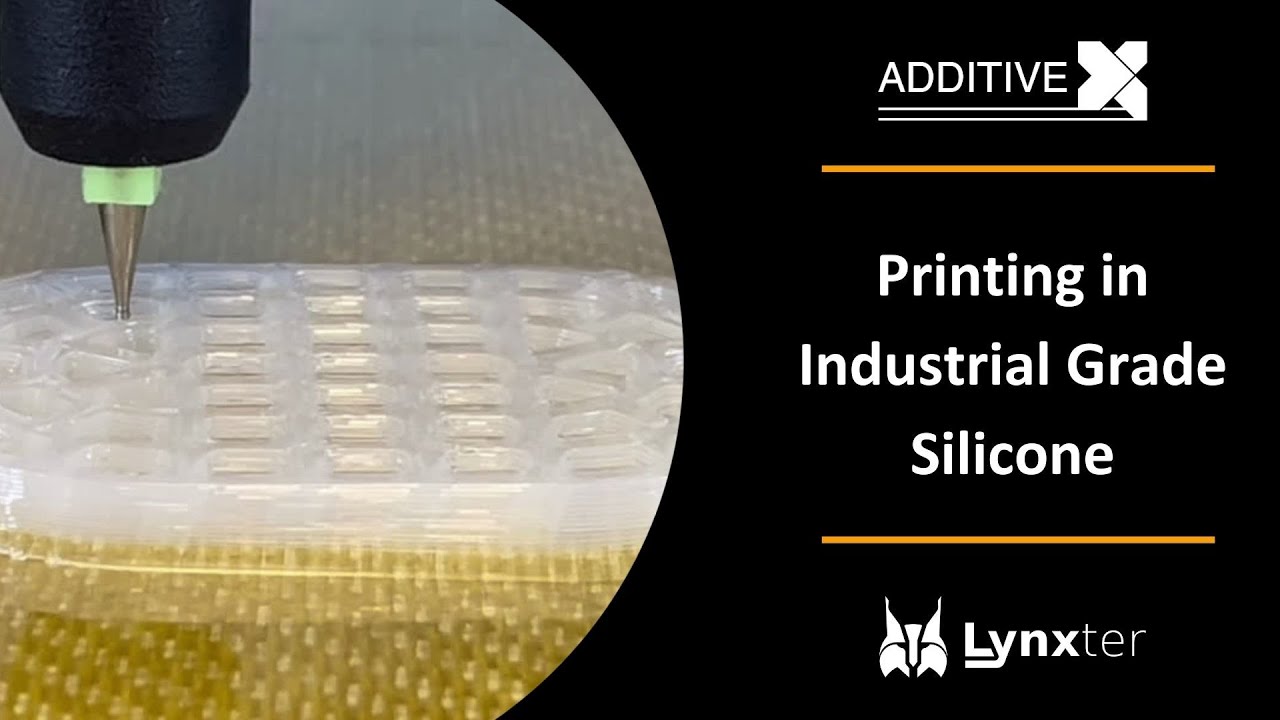 Printing Liquid Silicone on our S300X