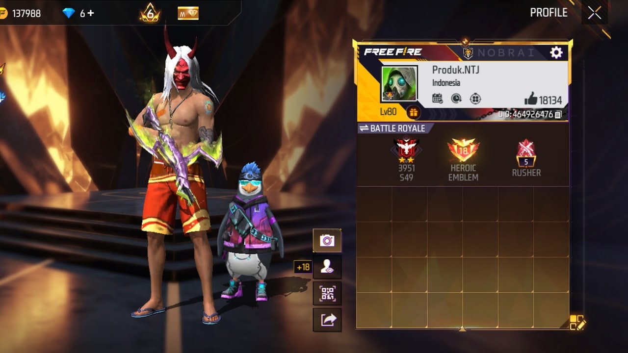Produk NTJ game free fire