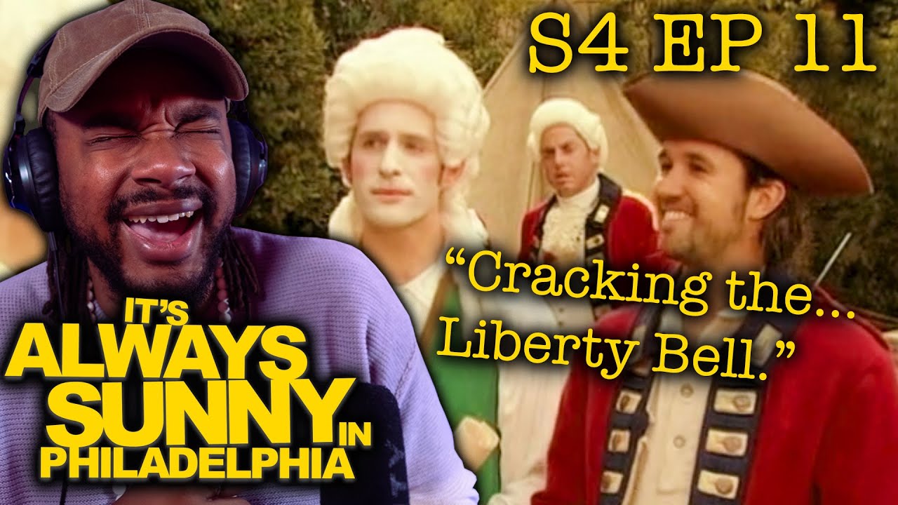 FILMMAKER REACTS It's Always Sunny Season 4 Episode 11: The Gang Cracks the Liberty Bell