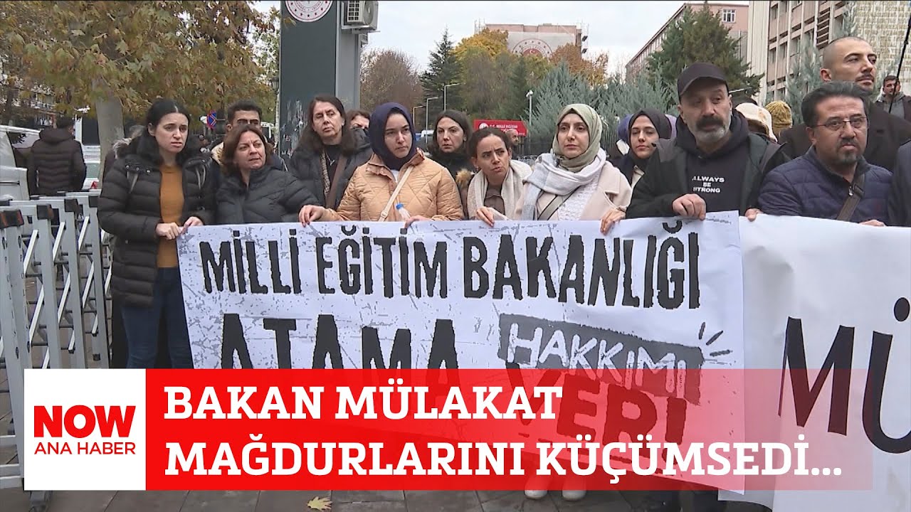 Bakan mülakat mağdurlarını küçümsedi... 15 Kasım 2024 Selçuk Tepeli ile NOW Ana Haber