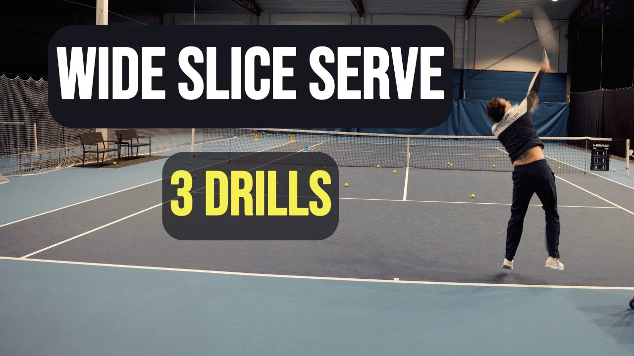 Fix Your Tennis Slice Serve With This One Simple But Effective Drill