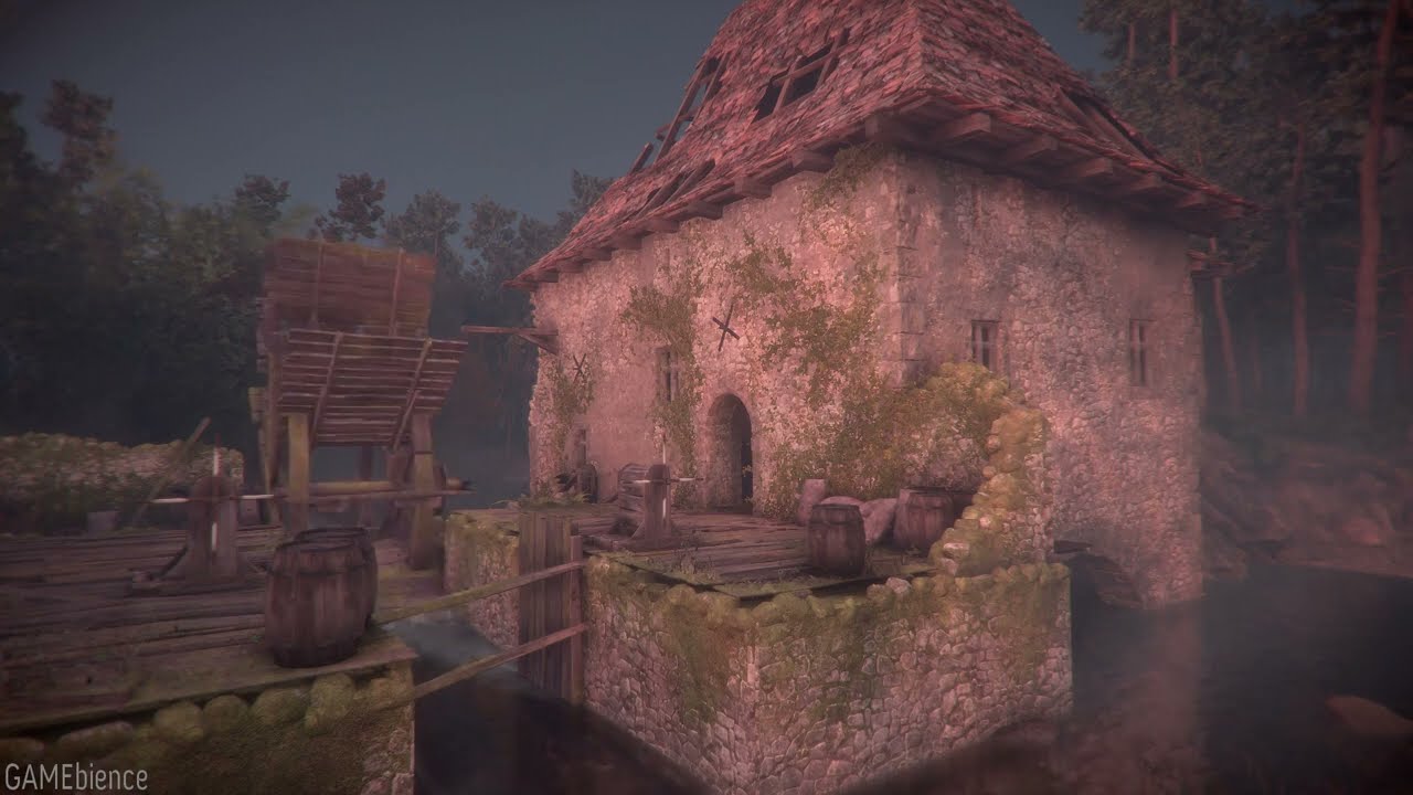 3 Hour - A Plague Tale: Innocence - Water Wheel Ambience