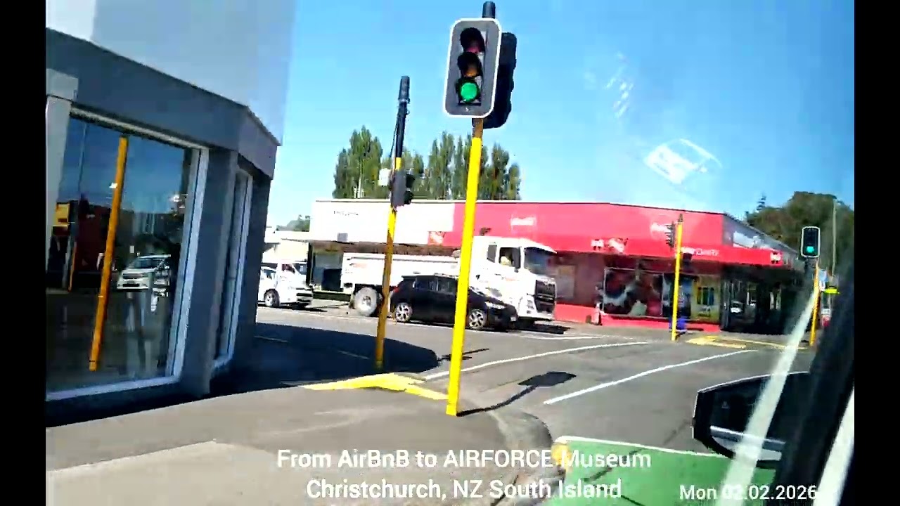 Off to Airforce Museum, Christchurch, NZ 🌿 02.02.2026