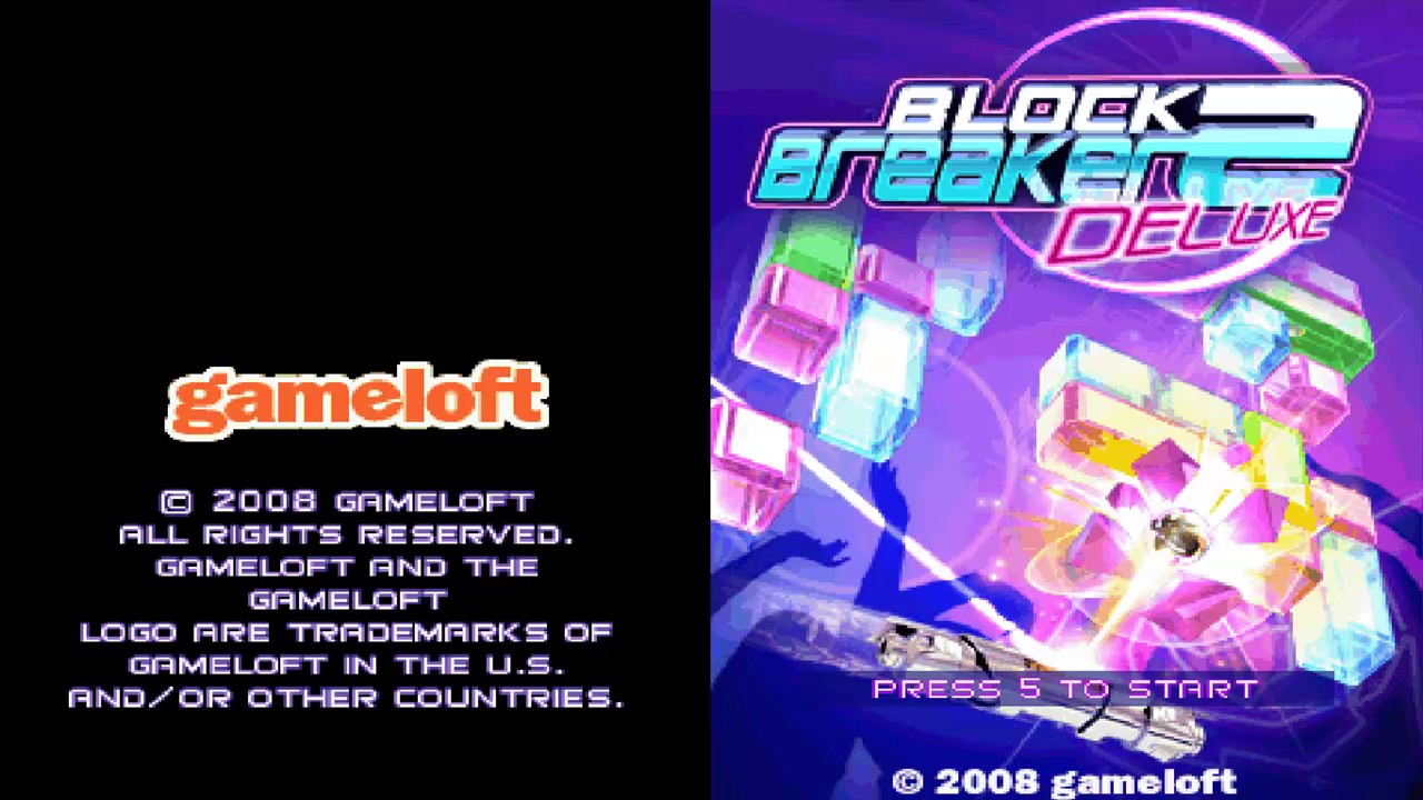 Block Breaker Deluxe 2 Music (Gameloft) 