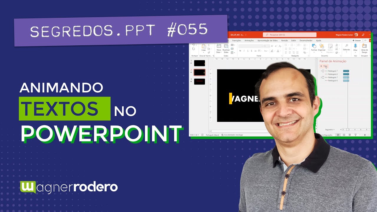 Esse vídeo vai te SALVAR na hora de ANIMAR TEXTOS no POWERPOINT | SEGREDOS.PPT #055