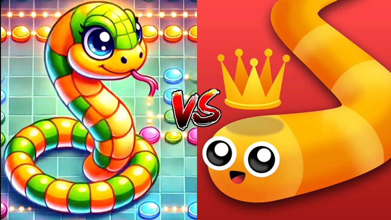 SNAKE.io Vs Yoga Snake Game Comparison!