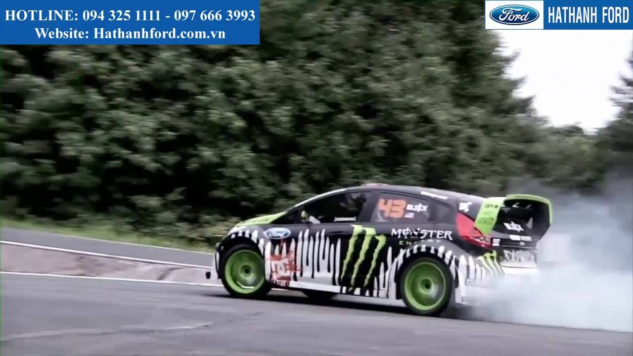 Chi&ecirc;m ngưỡng m&agrave;n Drift xe Ford Fiesta của Ken Block