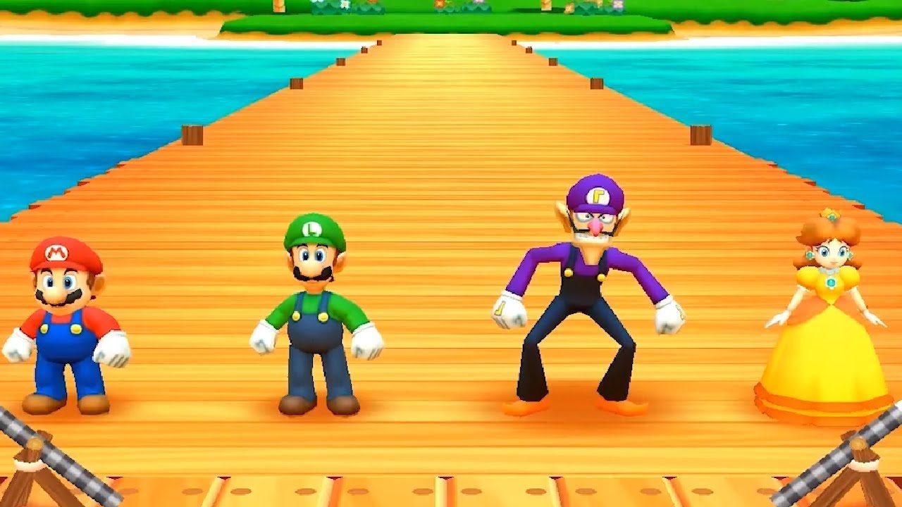 Mario Party The Top 100 - All Lucky MiniGames!