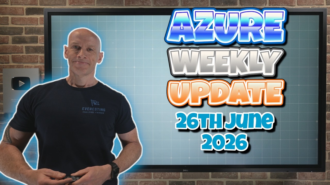 Azure Update 26th June 2026