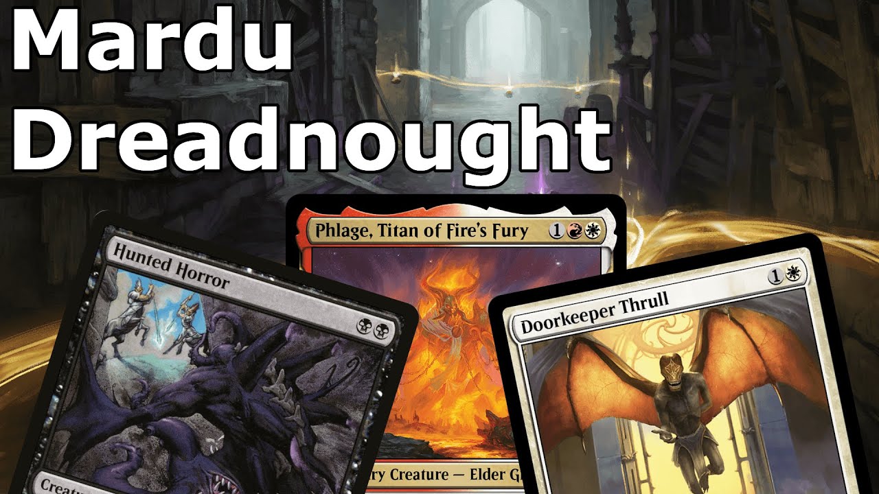 FINALLY, A GOOD MARDU DECK!  Mardu Dreadnought (Legacy MTG)