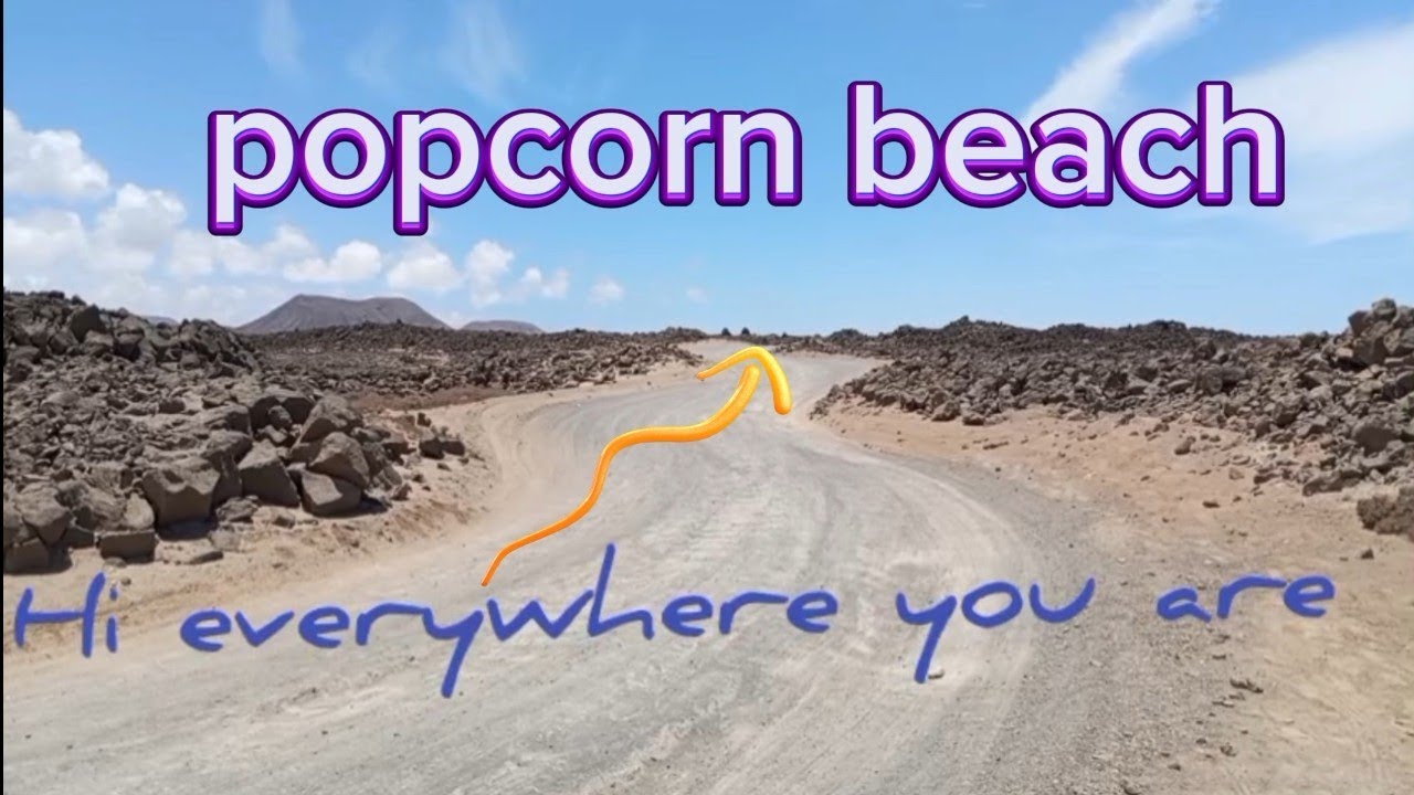popcorn beach🤩🏖️🍿