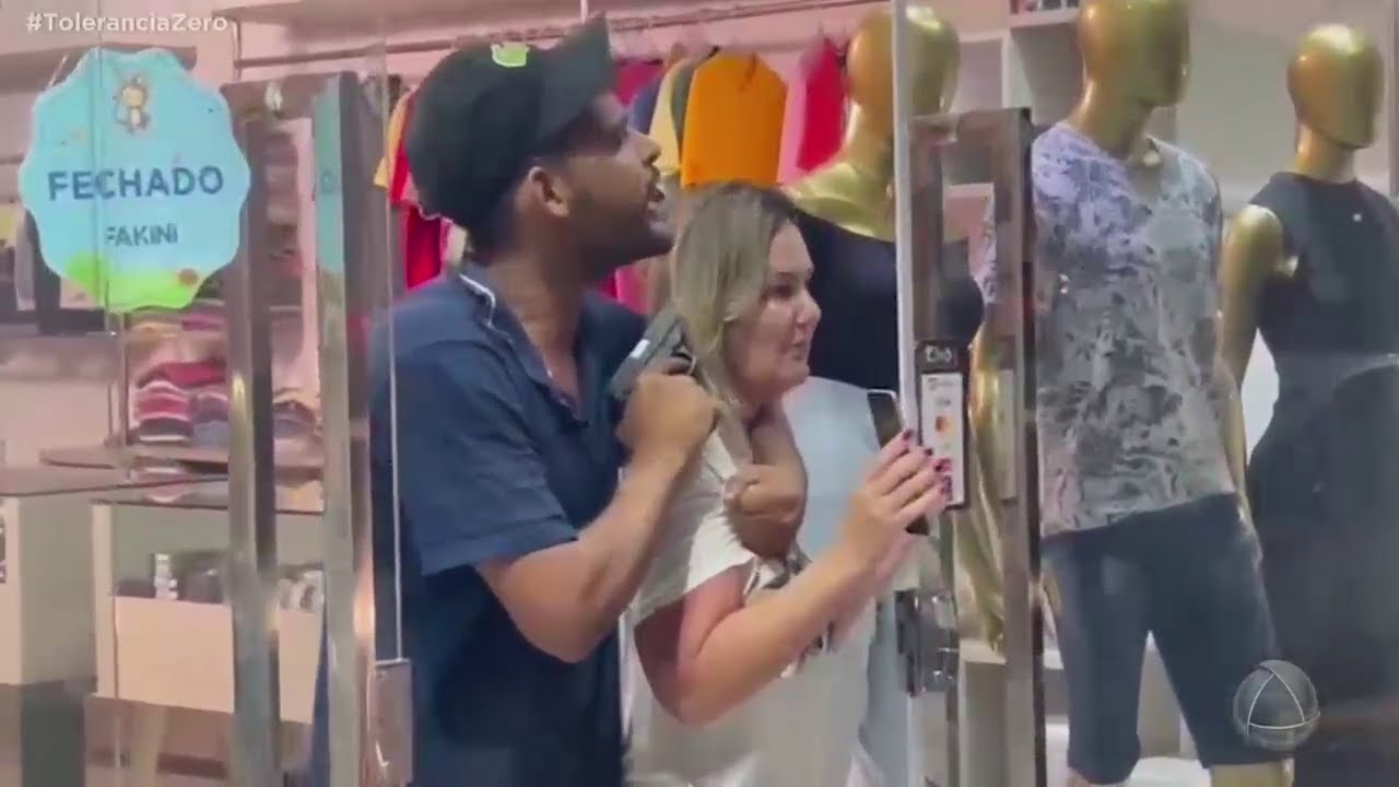 Suspeito armado faz mulher ref&eacute;m durante assalto em loja de Itabaiana - Toler&acirc;ncia Zero