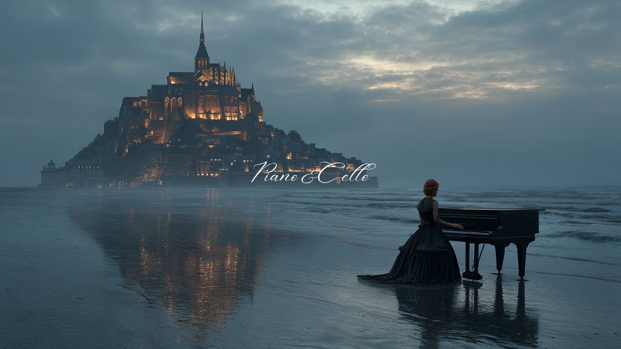 Sunset Ocean - Music to Heal Unspoken Sadness: Emotional Piano & Cello Melodies
