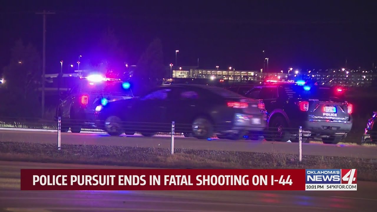 Police chase ends in fatal shooting on I-44