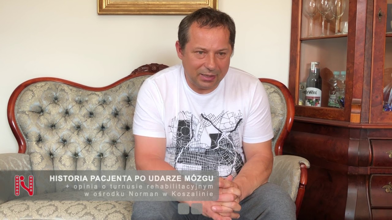 Po udarze mózgu, nie chodziłem, nie mówiłem, nie ruszałem się...