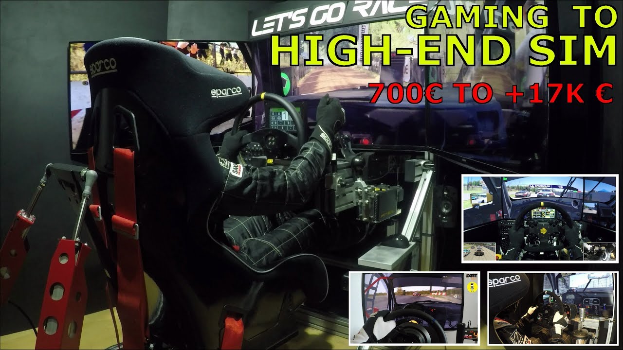 From Gaming (700€) to High-End Sim Racing (+17K €) in 4 Years