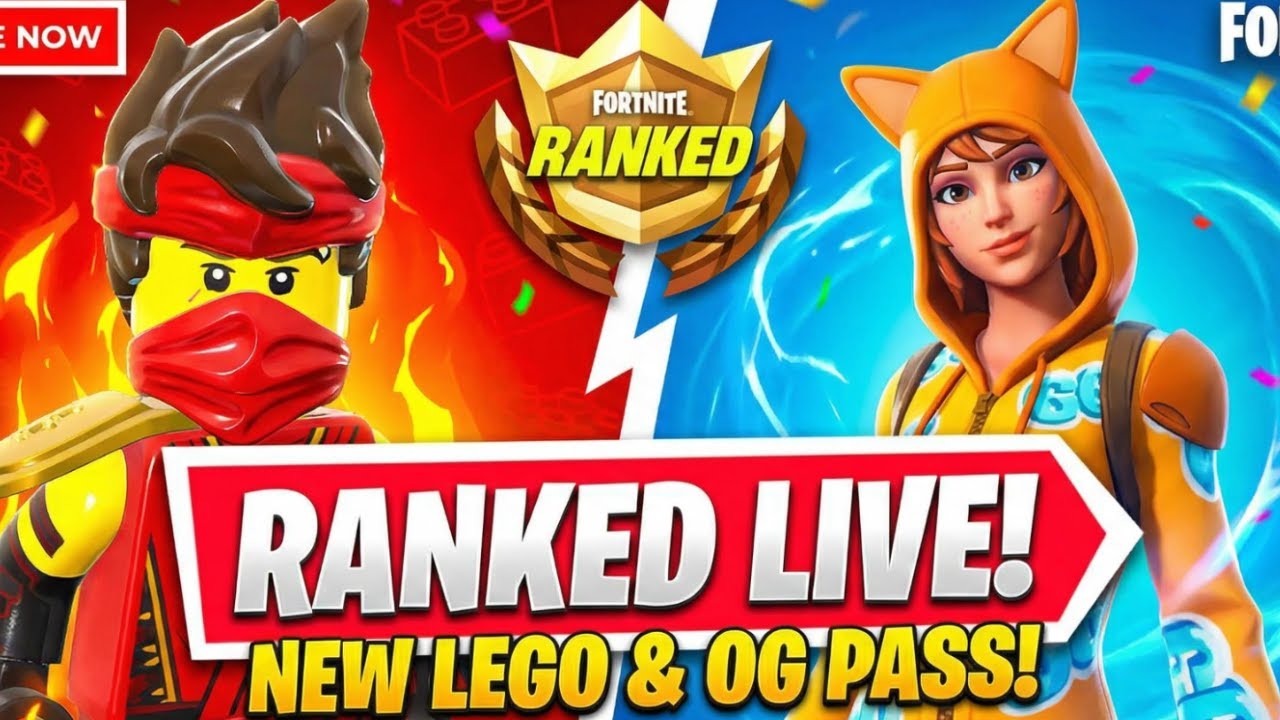 NUOVI PASS e RANKED RELOAD!!! LIVE FORTNITE