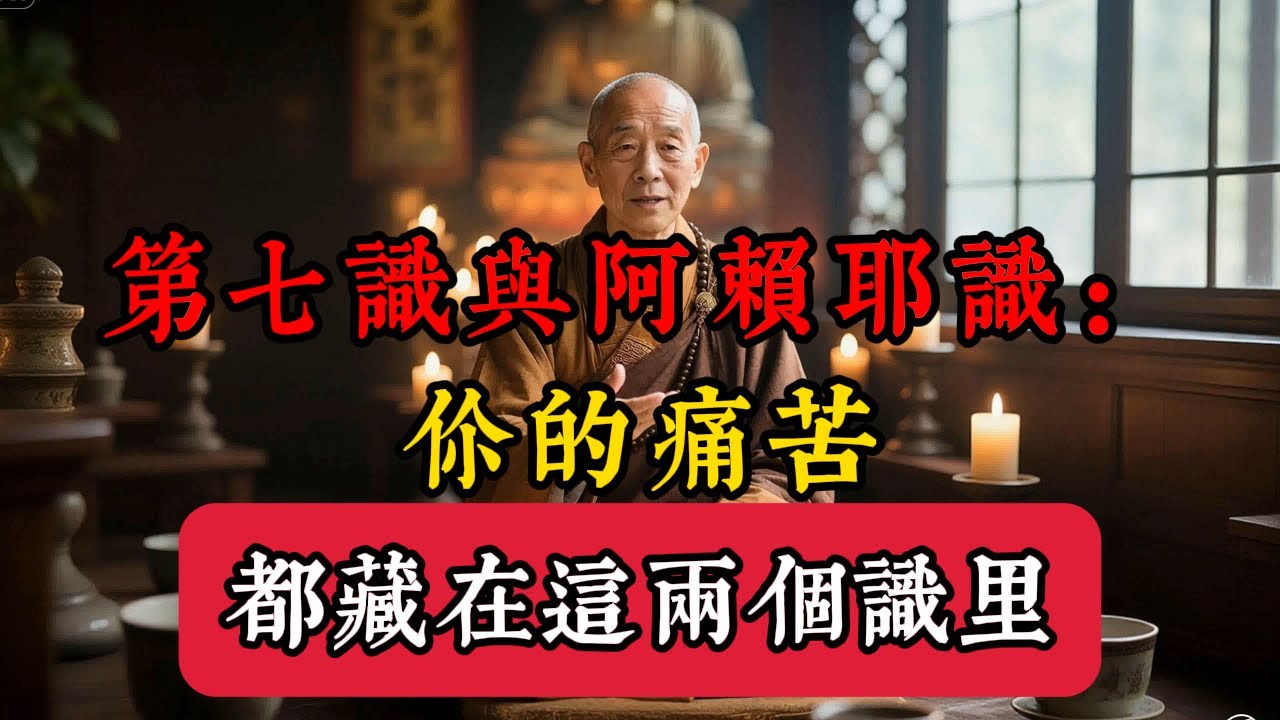 破我執，見真我：看清第七識的操控真相。#佛學 #因果# 第七識 #阿賴耶識# 我執 #修行# 開悟 #覺醒# 心理學 #潛意識# 情緒管理 #放下執念# 內心平靜 #改變命運# 轉運 #佛法智慧