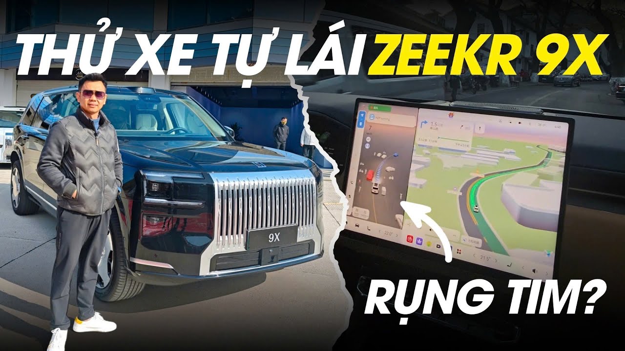 Управление китайским беспилотным автомобилем Zeekr: захватывающие дух ощущения...? | Autodaily.vn