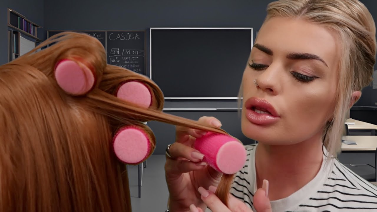 ASMR Popular Girl Plays With Your Hair - she has NO boundaries 🙅🏼‍♀️⛔️ (roleplay)