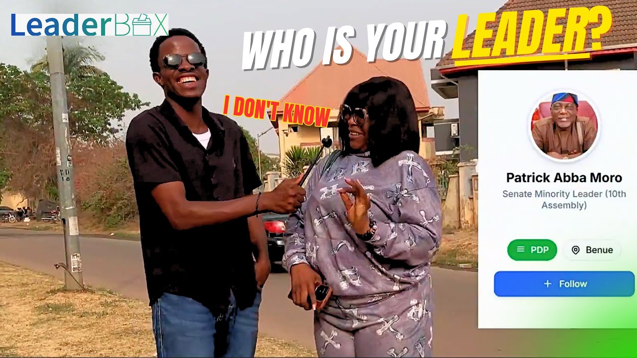 WHO IS LEADING YOU? #LeaderBoxAfrica#LeaderBox#VoicesShapePower#AfricanLeaders#NigeriaPolitics