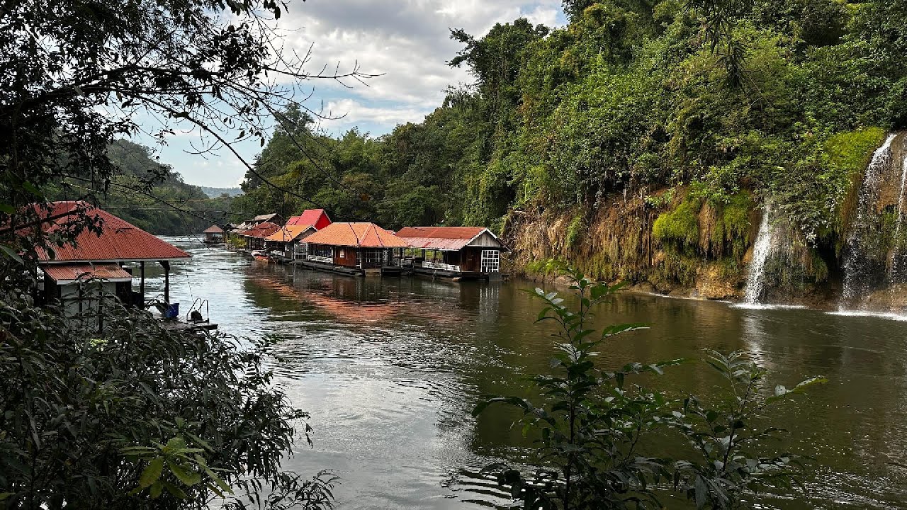 Thailand Video 2  - Kanchanaburi Sai Yok NP and River Kwai