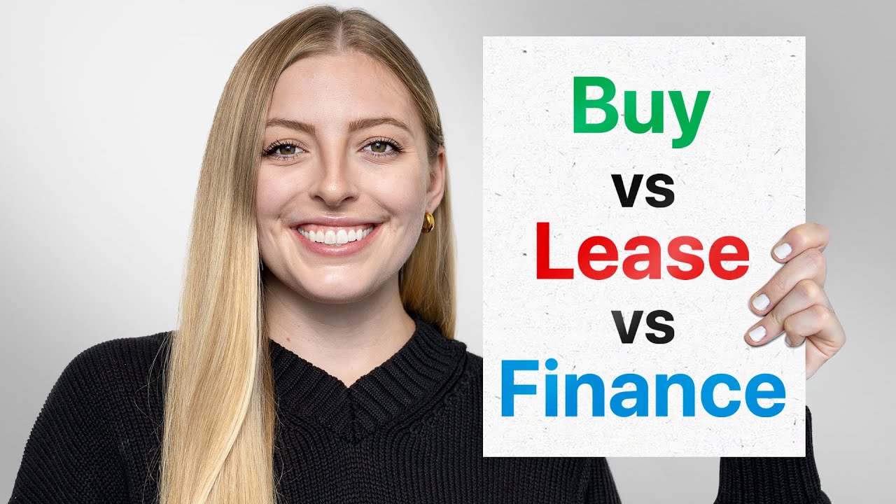 Should You Buy, Lease Or Finance A Car?