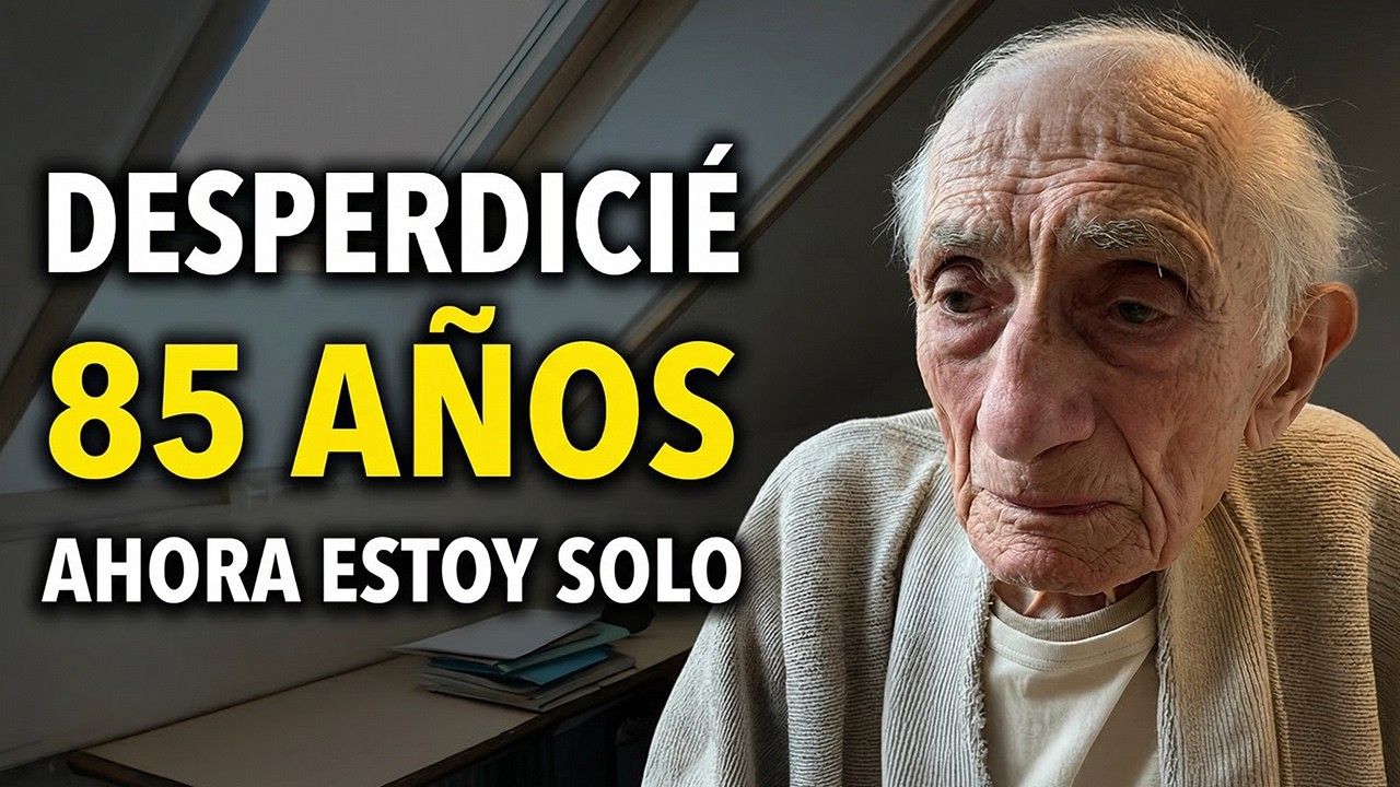 Tengo 85 años... Lamento haber sacrificado mi carrera por mi familia.